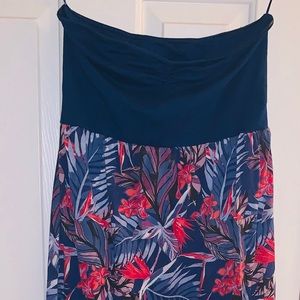 Roxy brand women’s strapless maxi dress